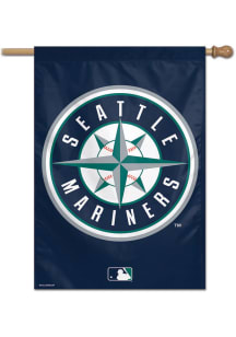 Seattle Mariners 28x40 Banner - Navy Blue