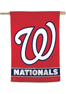 Washington Nationals 28x40 Banner - Red