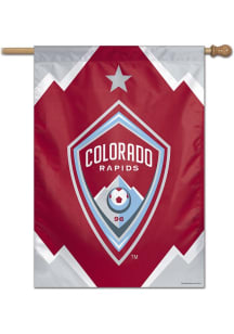 Colorado Rapids 28x40 Banner - Red