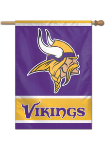 Minnesota Vikings 28x40 Banner - Purple