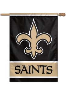 New Orleans Saints 28x40 Vertical Banner - Gold