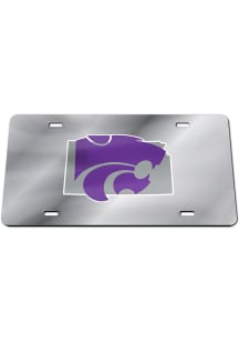 K-State Wildcats Silver State Car Accessory License Plate
