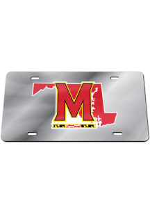 Maryland Terrapins Silver State Car Accessory License Plate