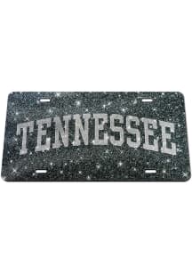 Tennessee Volunteers Black Glitter Car Accessory License Plate