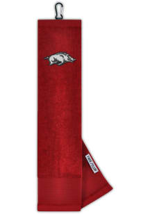 Arkansas Razorbacks Embroidered Microfiber Golf Towel