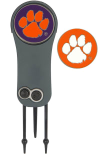 Clemson Tigers Ball Marker Switchblade Divot Tool