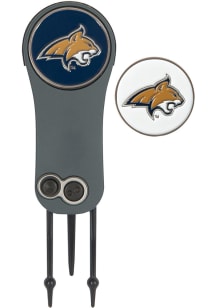 Montana State Bobcats Ball Marker Switchblade Divot Tool
