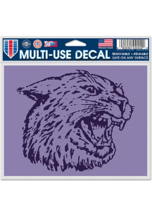 K-State Wildcats Lavender Multi Use Auto Decal - Purple