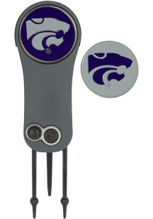 K-State Wildcats Ball Marker Switchblade Divot Tool