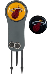 Miami Heat Ball Marker Switchblade Divot Tool