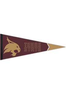 Texas State Bobcats 12x30 Premium Pennant - Maroon