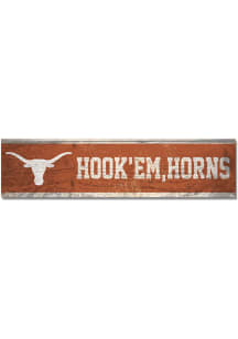 Texas Longhorns 1.5x6 Wood Magnet