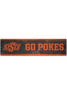 Oklahoma State Cowboys 1.5x6 Wood Magnet
