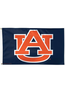 Auburn Tigers Basic Logo Silk Screen Grommet Flag - Purple