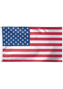 Americana USA Silk Screen Grommet Flag - Red