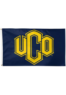 Central Oklahoma Bronchos 3x5 Deluxe Silk Screen Grommet Flag - Navy Blue