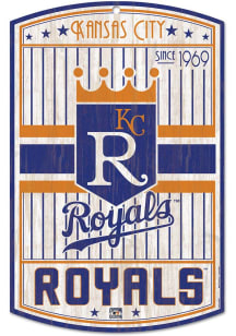Kansas City Royals retro Sign - Blue