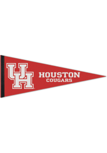 Houston Cougars 12 x 30 Inch Premium Pennant - Red