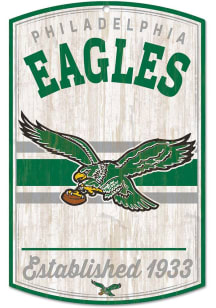 Philadelphia Eagles retro Sign - Kelly Green
