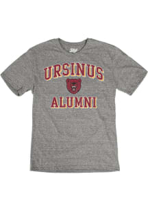 Blue 84 Ursinus Bears Grey Alumni Short Sleeve Fashion T Shirt