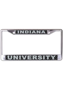 Indiana Hoosiers Carbon Fiber License Plate Frame - Red