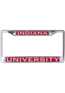 Indiana Hoosiers Printed License Plate Frame - Red