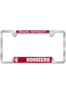 Indiana Hoosiers Thin Metal License Plate Frame - Red
