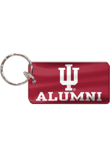 Indiana Hoosiers Alumni Keychain - Red
