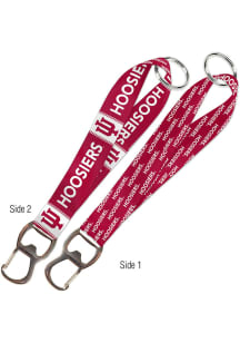 Indiana Hoosiers Bottle Opener Lanyard - Red