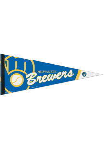 Milwaukee Brewers 12x30 Pennant - Navy Blue