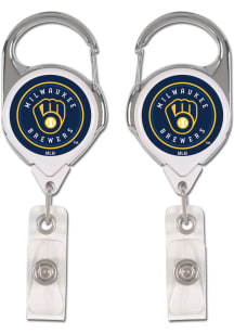 Milwaukee Brewers 2 Sided Badge Holder