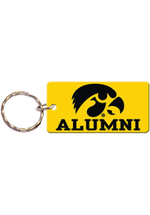 Iowa Hawkeyes Alumni Keychain - Gold