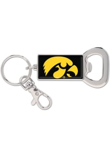 Iowa Hawkeyes Bottle Opener Keychain - Gold