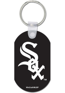 Chicago White Sox Aluminum Keychain - Black