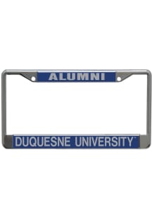 Duquesne Dukes Alumni License Plate Frame - Blue