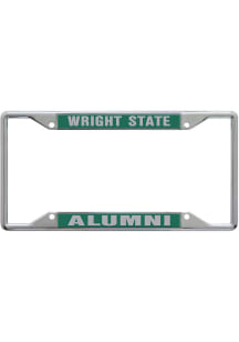 Wright State Raiders Alumni License Plate Frame - Green