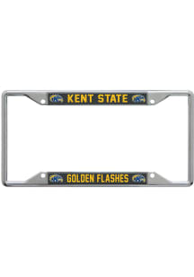 Kent State Golden Flashes Printed Metallic License Plate Frame - Blue