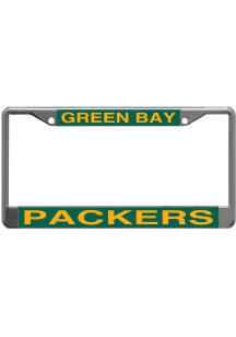 Green Bay Packers Printed Metallic License Plate Frame - Green