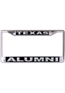 Texas Longhorns Alumni License Plate Frame - Silver