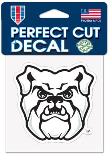 Butler Bulldogs 4x4 Color Auto Decal - Black
