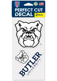 Butler Bulldogs 4x4 2 Pack Auto Decal - Black