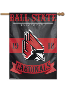 Ball State Cardinals 28x40 inch Banner - Red
