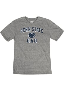 Blue 84 Penn State Nittany Lions Grey Dad Number One Short Sleeve Fashion T Shirt