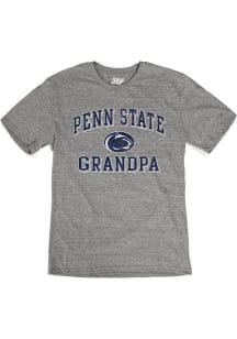Blue 84 Penn State Nittany Lions Grey Grandpa Number One Short Sleeve Fashion T Shirt