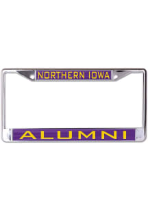 Northern Iowa Panthers Alumni License Plate Frame - Purple