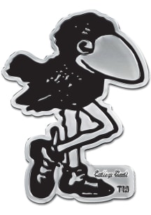 Kansas Jayhawks Vault 1912 Car Emblem - Silver