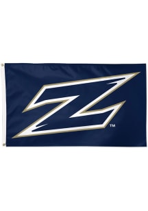 Akron Zips Logo 3x5 ft Silk Screen Grommet Flag - Blue