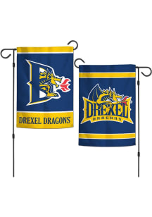 Drexel Dragons 12x18 inch 2 Sided Garden Flag - Blue