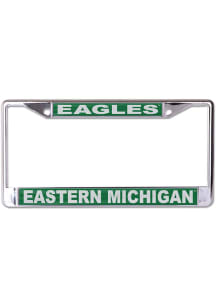 Eastern Michigan Eagles Inlaid License Plate Frame - Green