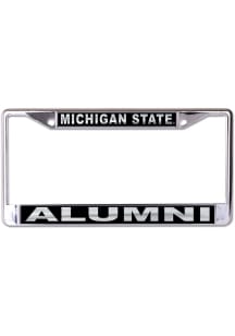 Michigan State Spartans Alumni License Plate Frame - Black